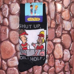 Beavis And Butt-Head 2 Pairs Crew Socks